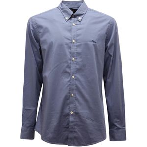 Harmont & Blaine, Heren, Overhemden, Blauw, Maat: L