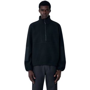 Gr10K, Heren, Sweatshirts & Hoodies, Zwart, Maat: S Fleece,