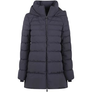 Herno, Dames, Mantels, Blauw, Maat: XL