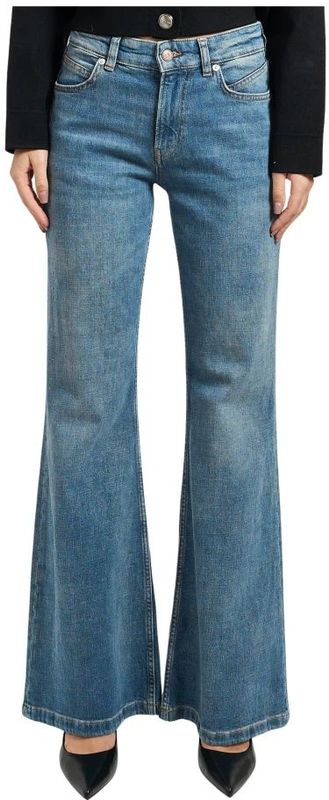Boss - SOFT BOOTCUT LR - Bootcut Jeans - Medium Blue - Damesmode