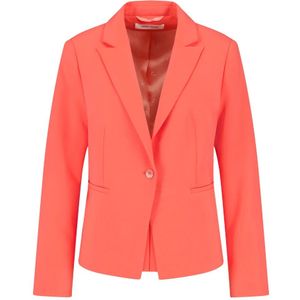 Gerry Weber, Dames, Jassen, Rood, Maat: XL Leer,