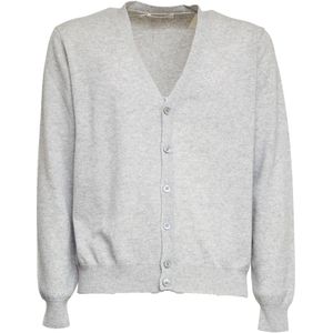 Filippo De Laurentiis, Heren, Truien, Grijs, Maat: M Wol,