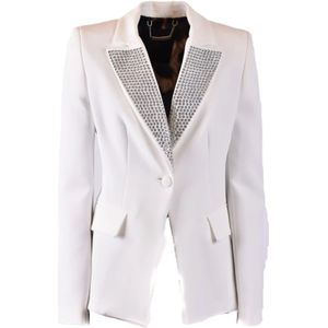 Philipp Plein, Dames, Jassen, Wit, Maat: S