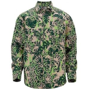 New Era, Heren, Overhemden, Groen, Maat: L