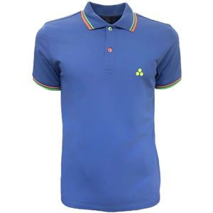 Peuterey - Polo Shirt - Blauw - Katoen