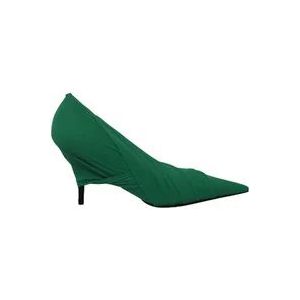 Balenciaga Nylon heels , Green , Dames , Maat: 36 EU