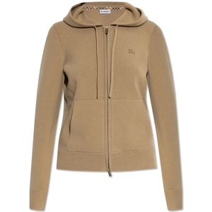 Burberry, Dames, Truien, Beige, Maat: M Kasjmier,