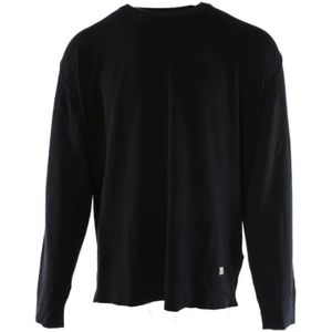 CP Company - Long Sleeve Crew Neck - Sweatshirt - Blauw