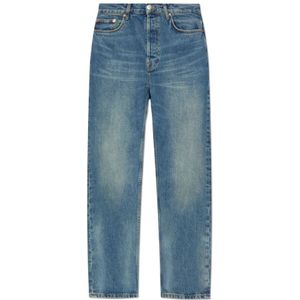 Samsøe Samsøe, Heren, Jeans, Blauw, Maat: W32 L32 Katoen,