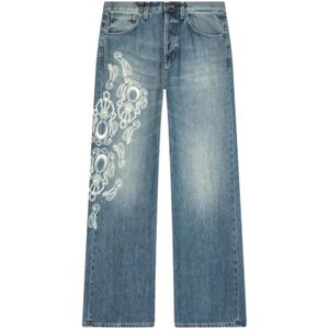 Dondup, Dames, Jeans, Blauw, Maat: W26 Denim,