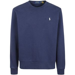 Ralph Lauren, Heren, Sweatshirts & Hoodies, Blauw, Maat: S Katoen,