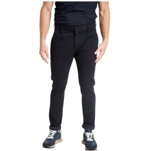 Dondup, Heren, Broeken, Blauw, Maat: W34