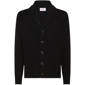 Sun68, Heren, Truien, Zwart, Maat: L