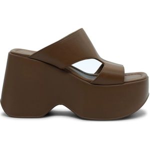 Vic Matié, Dames, Schoenen, Bruin, Maat: 36 EU Leer,