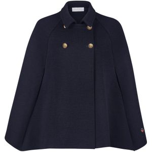 Busnel, Dames, Jassen, Blauw, Maat: S Wol,