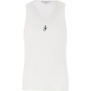JW Anderson, Dames, Tops, Wit, Maat: XS Katoen,