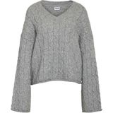 Noisy May, Dames, Truien, Grijs, Maat: M