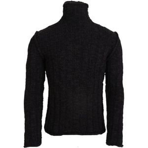 Dolce & Gabbana, Heren, Truien, Bruin, Maat: XS Wol,