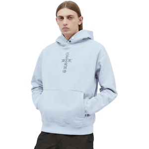 ICE & Techno, Heren, Sweatshirts & Hoodies, Grijs, Maat: S Katoen,