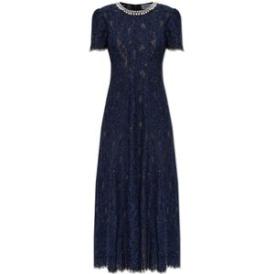 Self Portrait, Dames, Jurken, Blauw, Maat: S