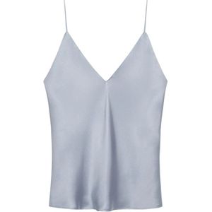 Anine Bing, Dames, Tops, Grijs, Maat: S Zijde,