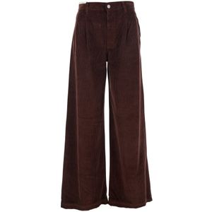 PT Torino, Dames, Broeken, Rood, Maat: W27 Corduroy,