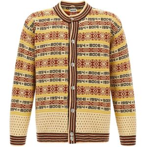 Bode, Heren, Truien, Veelkleurig, Maat: XL Wol,