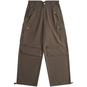 Rhude, Heren, Broeken, Groen, Maat: XS Poliester,