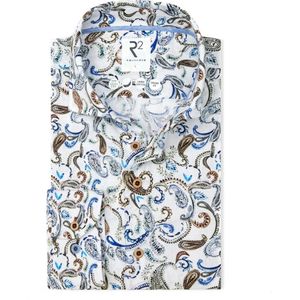 R2 Amsterdam, Heren, Overhemden, Veelkleurig, Maat: XL