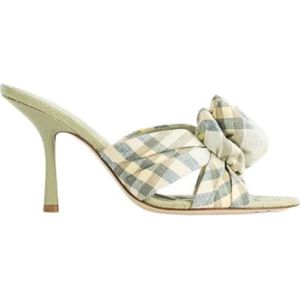 Burberry, Dames, Schoenen, Beige, Maat: 38 EU Katoen,