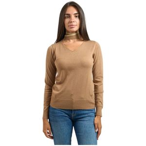 YES Zee, Dames, Truien, Bruin, Maat: XS