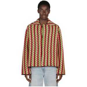 Lanvin, Heren, Jassen, Veelkleurig, Maat: L Wol,