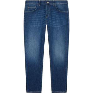 Dondup, Heren, Jeans, Blauw, Maat: W30 Katoen,