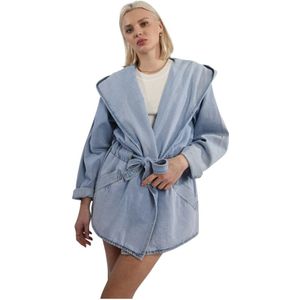 Molly Bracken, Dames, Jurken, Blauw, Maat: XS Katoen,