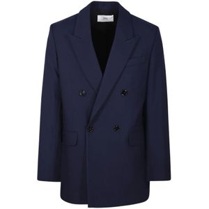 Ami Paris, Heren, Jassen, Blauw, Maat: S