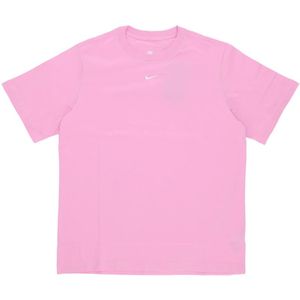 Nike - Rise Dames Tee Essentials - T-shirt - Roze - Katoen