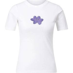 Maison Margiela, Dames, Tops, Wit, Maat: S Leer,