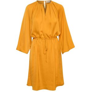 InWear, Dames, Jurken, Oranje, Maat: 2XS