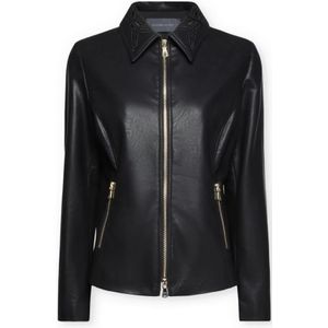 Elena Mirò, Dames, Jassen, Zwart, Maat: 6XL