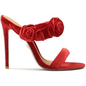 Kazar, Dames, Schoenen, Rood, Maat: 35 EU Leer,