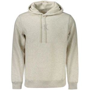 Calvin Klein - Grijze Katoenen Heren Trui - Sweatshirt