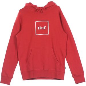 Huf, Heren, Sweatshirts & Hoodies, Rood, Maat: XL Katoen,