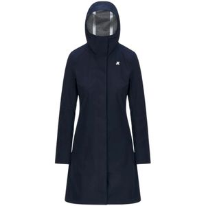 K-Way, Dames, Mantels, Blauw, Maat: M Jersey,