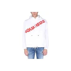 Dsquared2 Hoodie , White , Heren , Maat: M