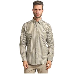 Harmont & Blaine, Heren, Overhemden, Groen, Maat: 3XL Katoen,