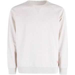 Roy Roger's, Heren, Sweatshirts & Hoodies, Wit, Maat: L Katoen,