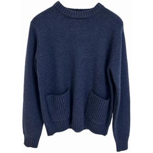 Kujten, Heren, Truien, Blauw, Maat: S Denim,