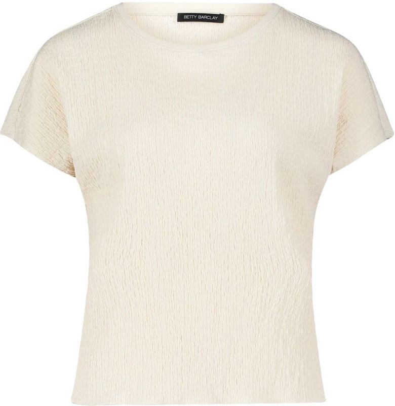 Betty Barclay - Casual Gestructureerd Shirt - Beige - Dames