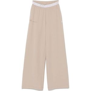 Emporio Armani Ea7, Dames, Broeken, Beige, Maat: S