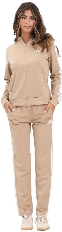 adidas - Essentials 3 Stripes - Trainingspak - Zwart - 100% Gerecycled Polyester